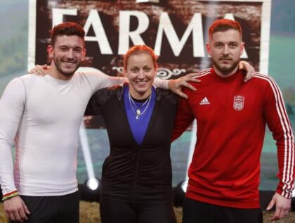 Finalisti zľava David, Eva a Mesut