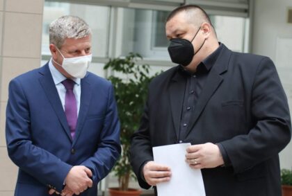 Zľava Vladimír Lengvarský a Ján Mikas