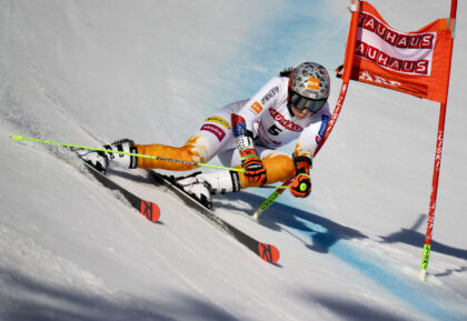 Petra Vlhová na trati