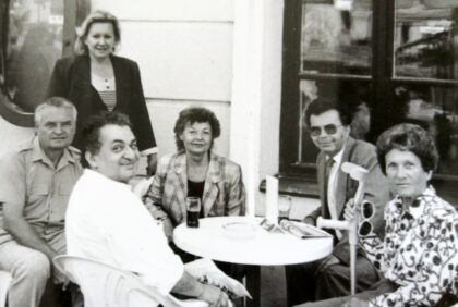 So Zlatou Solivajsovou (vpravo) v roku 1994