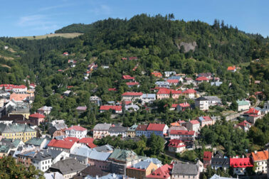 banska stiavnica panorama