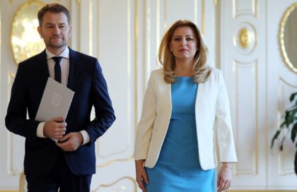 Igor Matovič a Zuzana Čaputová