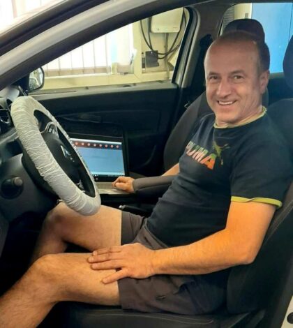 Autoelektrikár Mirko pracuje v Euromotore od jeho založenia (zdroj: Euromotor)