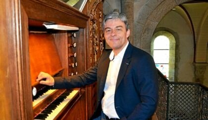 Výnimočný organista Thierry Mechler