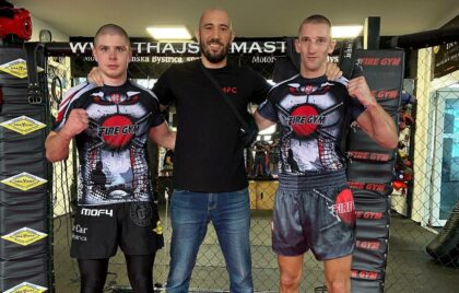 Zľava Ivo Hatala, Dave Leduc a Michal Košík