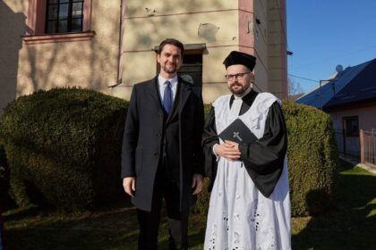Zľava Ondrej Lunter a Vladimír Ticháň