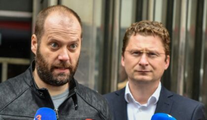 Zľava Miroslav Mendel a Peter Visolajský