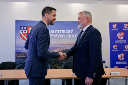 Zľava Ondrej Lunter a Péter Csúzs