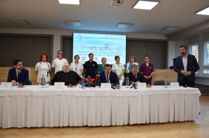 Účastníci tlačovej besedy v Brezne