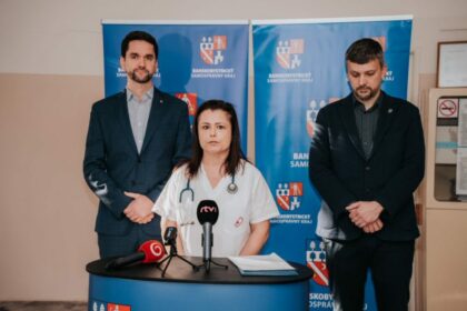 Zľava Ondrej Lunter, Vladimíra Lang a Alexander Udvardy