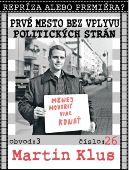 Nezávislý kandidát na mestského poslanca