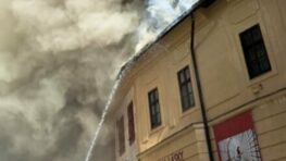 Požiar v historickom centre Banskej Štiavnice vážne poškodil pamiatkovo chránené budovy