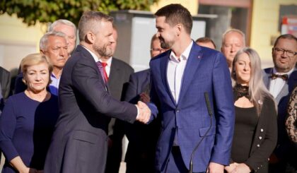 Peter Pellegrini a Ondrej Lunter