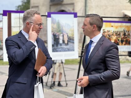 Zľava Nigel Barker a Martin Majling