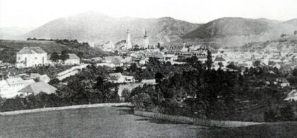 Pohľad na Banskú Bystricu 1860