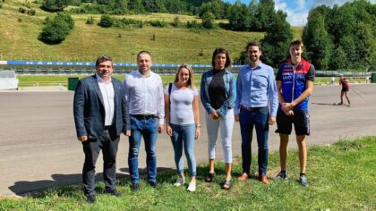 Zľava Tomáš Abel, Peter Vozár, Paulína Bátovská Fialková, Jaroslava Lauková, Ondrej Lunter a Jakub Borguľa