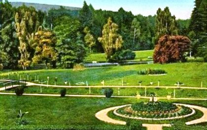 Pôvodný Coburgovský park v Pohorelskej Maši