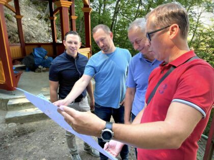 Zľava Martin Majling, Jakub Gajdošík, Ján Nosko a Vlado Bállek