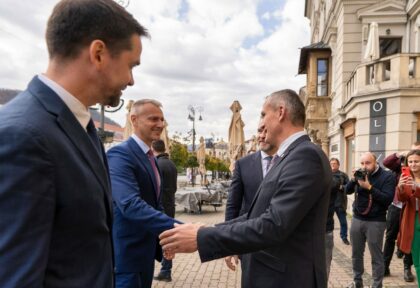 Zľava Ondrej Lunter, Richard Raši a Roman Malatinec