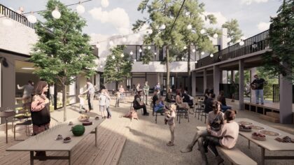 Vizualizácia Osmičky - Centrum Lipovec