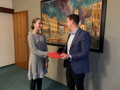 Simona Melicherčíková s Martinom Majlingom