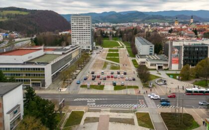 Námestie slobody s Domom kultúry