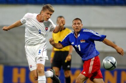 Vratislav Greško v drese slovenského futbalového reprezentanta