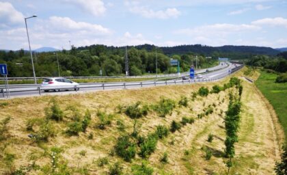 R1 z Banskej Bystrice v smere na Slovenskú Ľupču