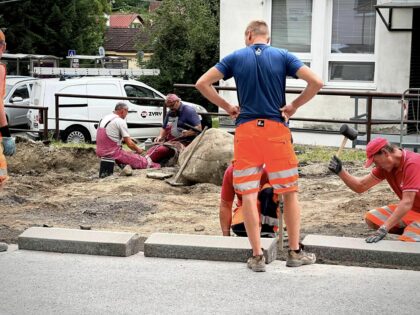 Výstavba parkoviska