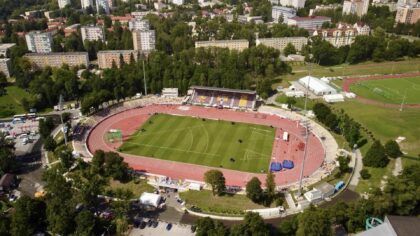 Dejisko atletických ME juniorov do 18 rokov - Národný atletický štadión Štiavničky