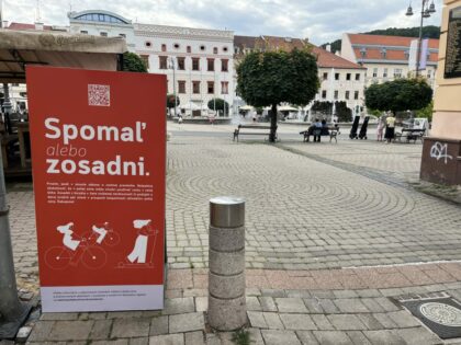 Vstup na Námestie SNP