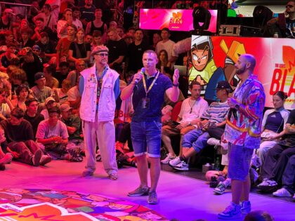 Martin Majling v strede na festivale The Legits Blast
