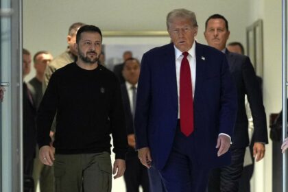 Donald Trump a Volodymyr Zelenskyj