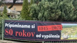 FOTO: V Novom Kališti na Fončorde bolo spomienkové stretnutie k 80. výročiu tragédie Kališťa a jeho obyvateľov