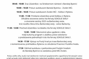 PROGRAM Otvorenie Sokolie skaly_2
