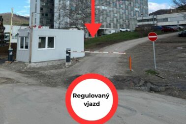 Regulovaný vjazd od Tajovského