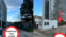 Rooseveltova nemocnica od 1. apríla 2025 reguluje vstup do vnútorného nemocničného areálu