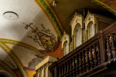 Organ kostol v Radvani na Horke