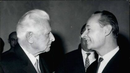 Ludvík Svoboda a Alexander Dubček