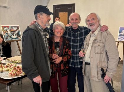 Zľava František Kuska, Jana Lišajníková, Palo Mandzi a Marián Mikloš