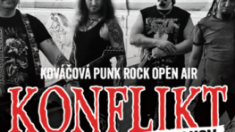 KONFLIKT – PUNK ROCK OPEN AIR v Kováčovej