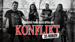 KONFLIKT – PUNK ROCK OPEN AIR v Kováčovej