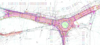 Projekt rekonštrukcie kruhovej križovatky