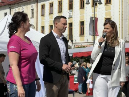 Zľava Ivana Kružliakjová, Martin Majling a Katarína Brychtrová