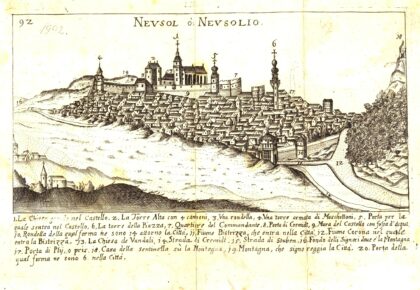 Veduta mesta 1676