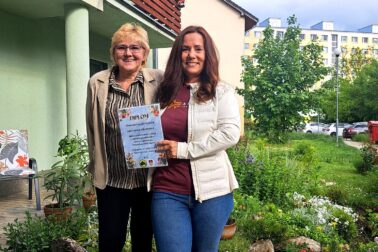 Maja Kočišová a Darina Snopková ocenené za predzáhradku na Kráľovohoľskej