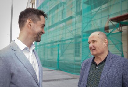Zľava Ondrej Lunter a Peter Kováč