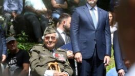 FOTO: Na Kališti bolo 80 rokov po tragickom vypálení obce 19. Stretnutie generácií za účasti prezidenta Petra Pellegriniho
