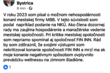 FB poslanca Kapustu
