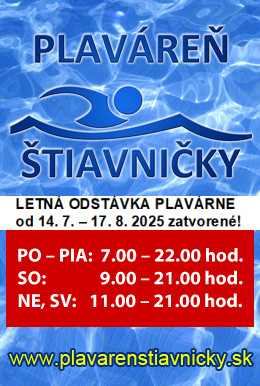banner plavaren stiavnicky
